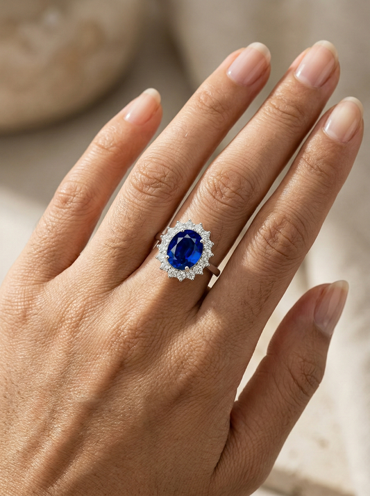 Anillo Zafiro Diana