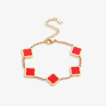 Pulsera trévol estilo Celine