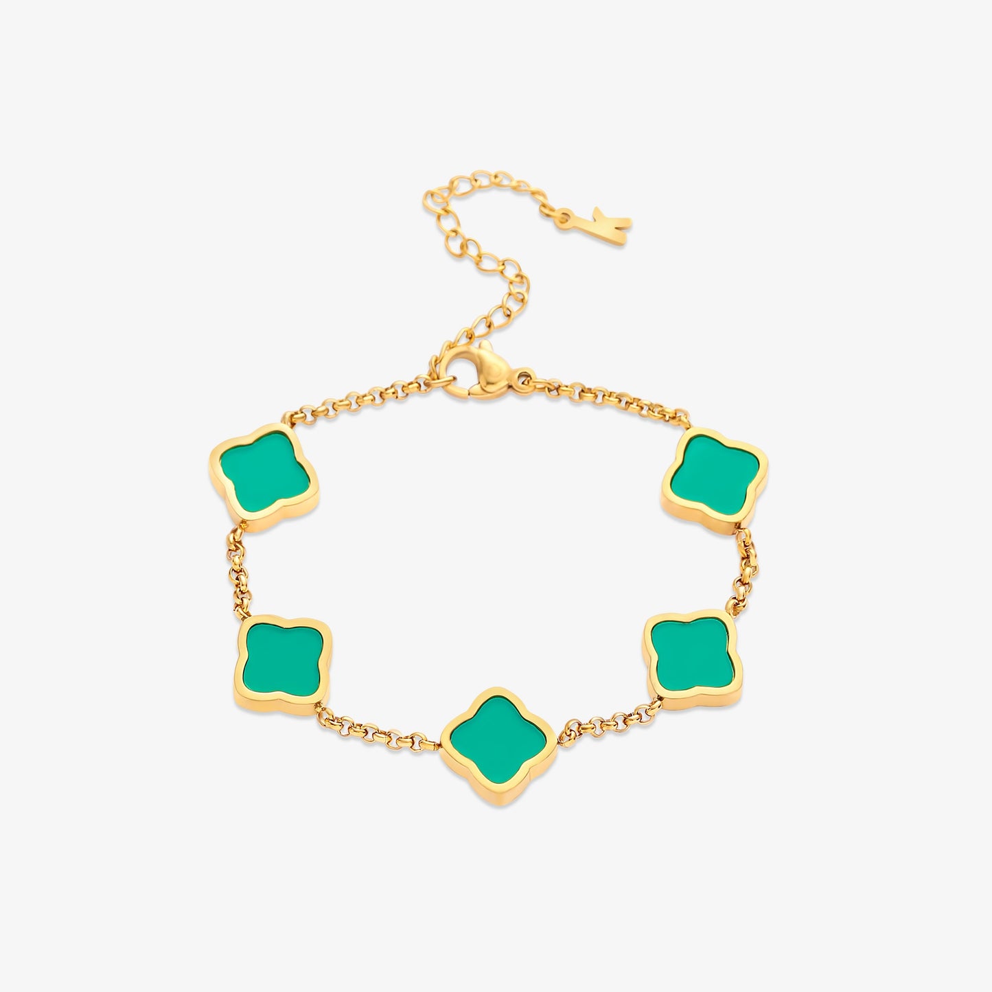 Pulsera trévol estilo Celine