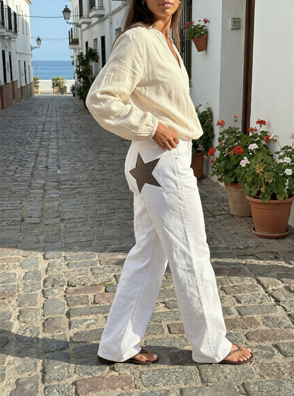 Pantalón campana Estrella