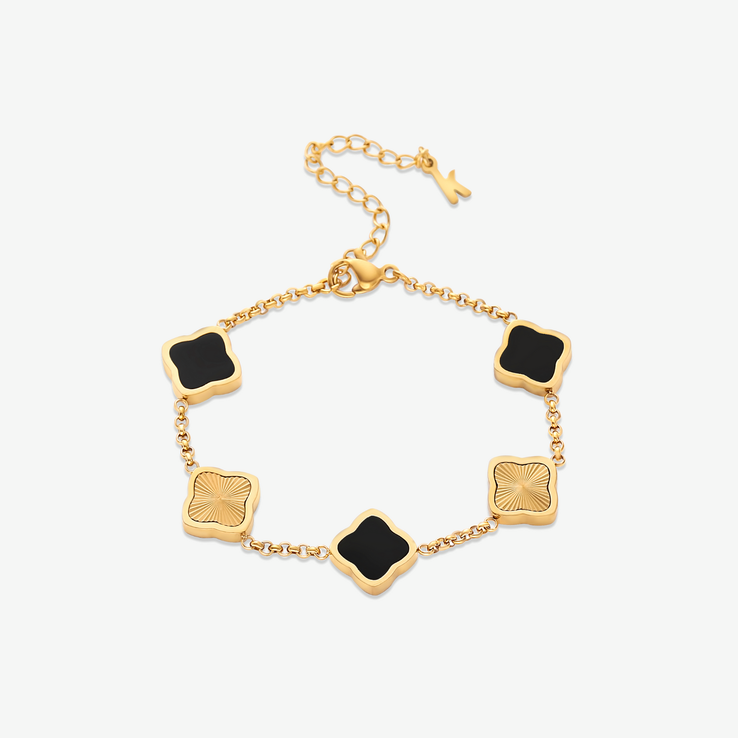 Pulsera trévol estilo Celine