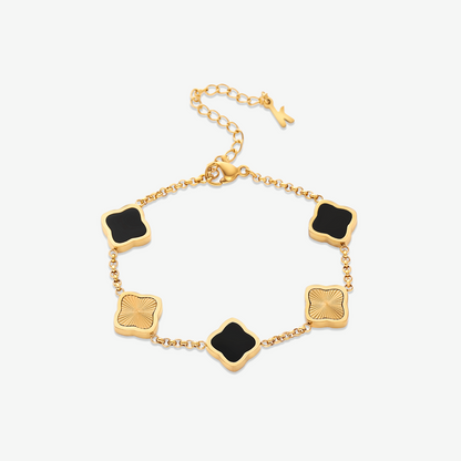 Pulsera trévol estilo Celine