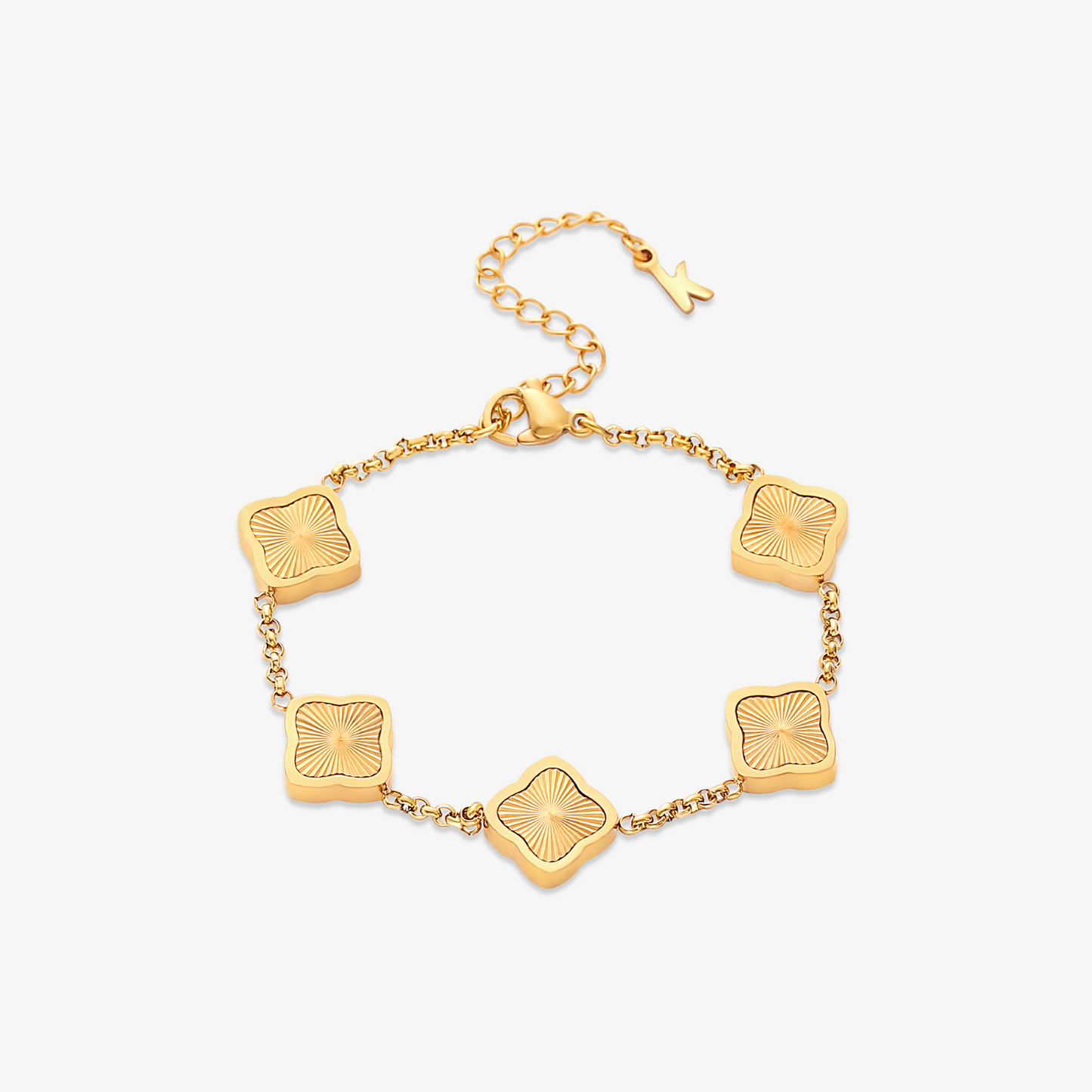 Pulsera trévol estilo Celine
