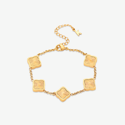 Pulsera trévol estilo Celine