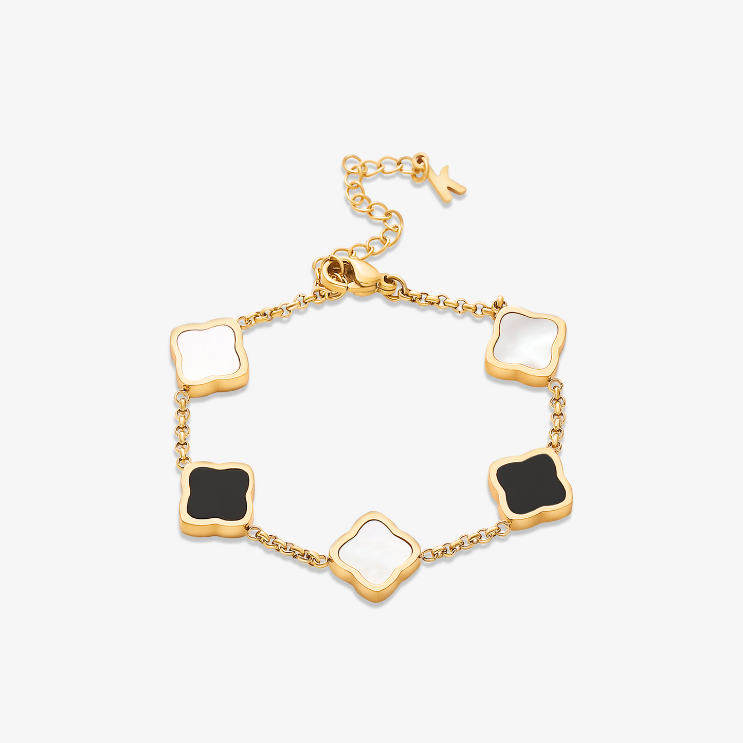 Pulsera trévol estilo Celine