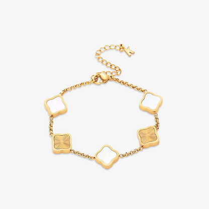 Pulsera trévol estilo Celine