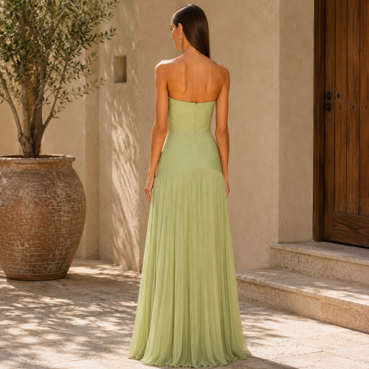 Vestido Almudena™ | Elegancia Sofisticada que Estiliza con Delicadeza