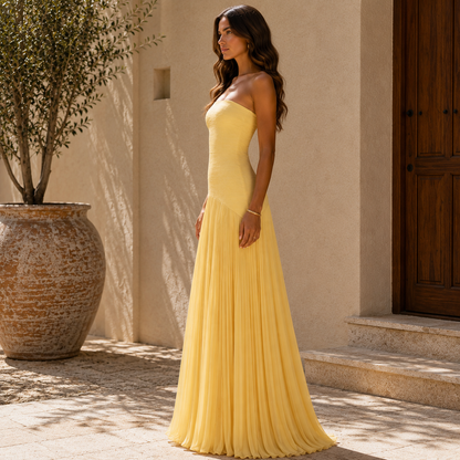 Vestido Almudena™ | Elegancia Sofisticada que Estiliza con Delicadeza