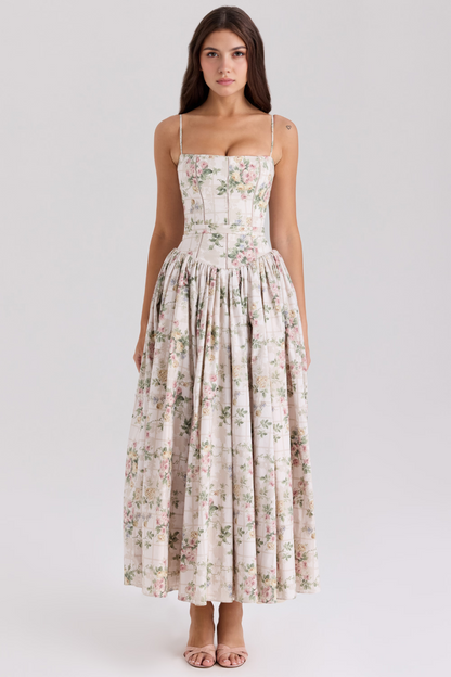 Estrella | Vestido midi floral