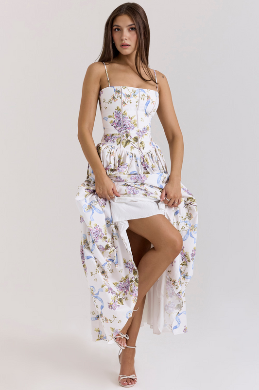 Estrella | Vestido midi floral