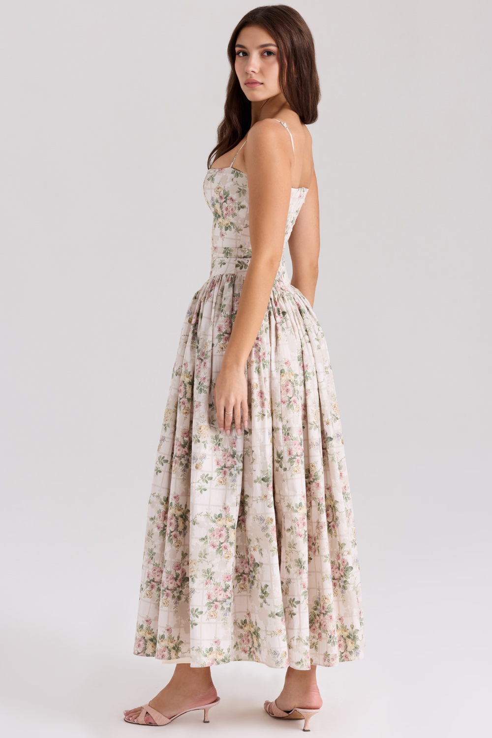 Estrella | Vestido midi floral