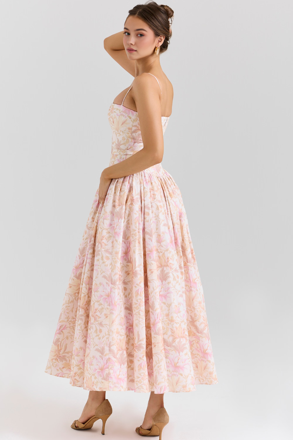Estrella | Vestido midi floral