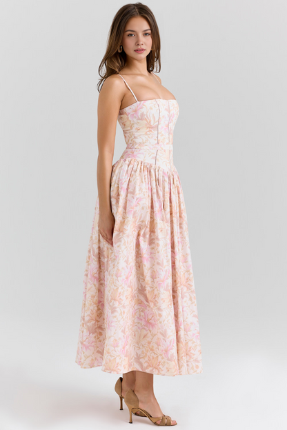 Estrella | Vestido midi floral