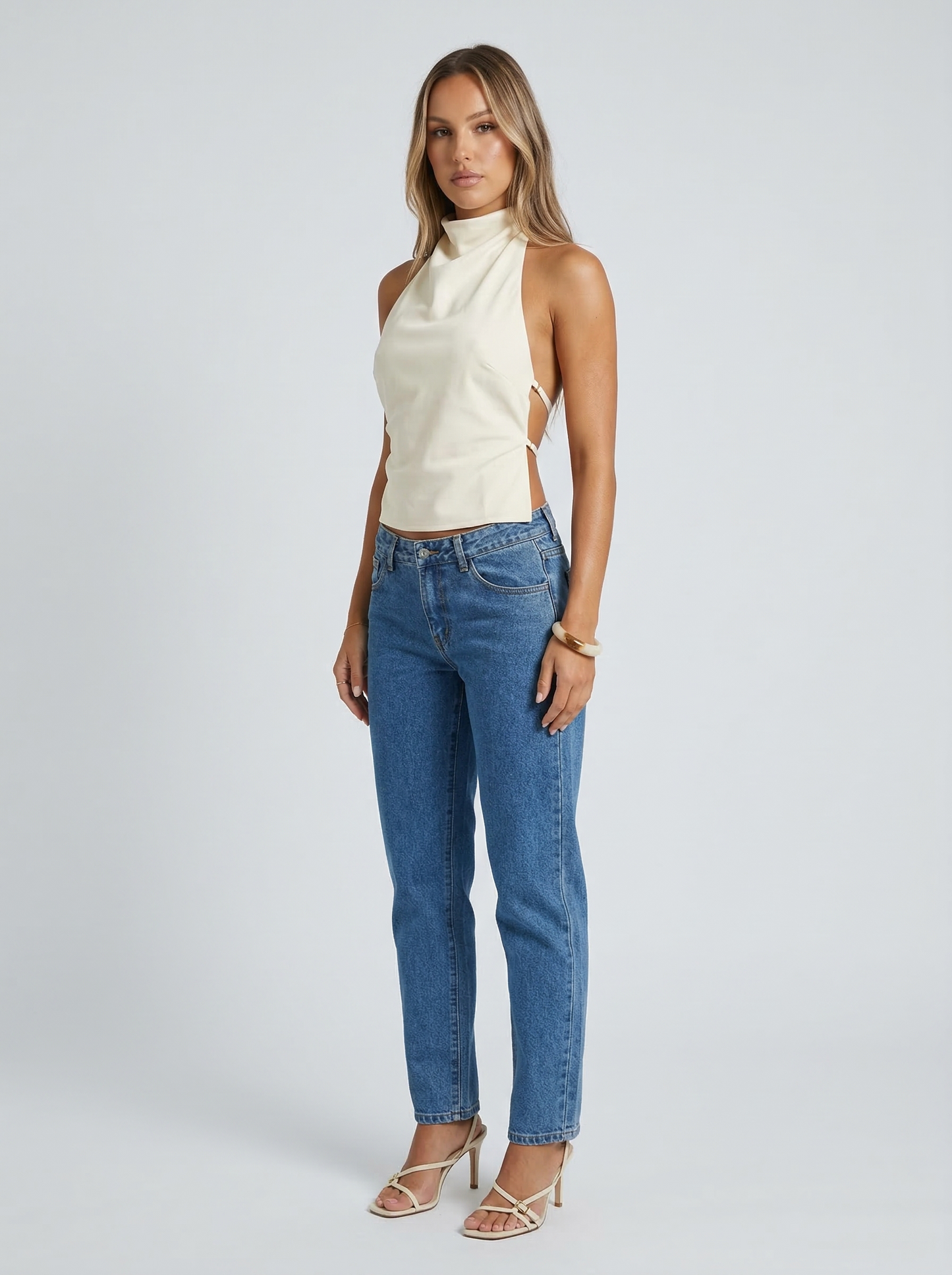 Chase | Blusa corta con espalda abierta