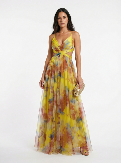 Lola | Vestido largo floral