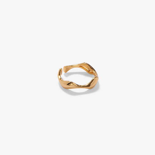 Anillo ondulado Bahía