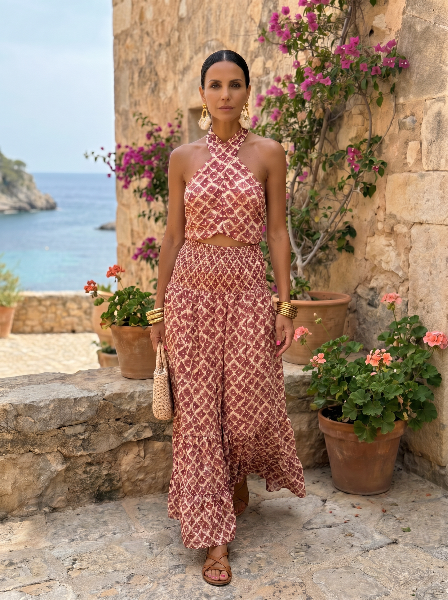 Elsa | Conjunto Elegante con Diseño de Hombros Descubiertos