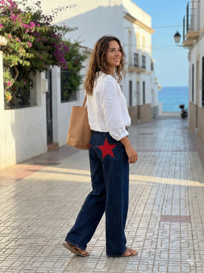 Pantalón campana Estrella