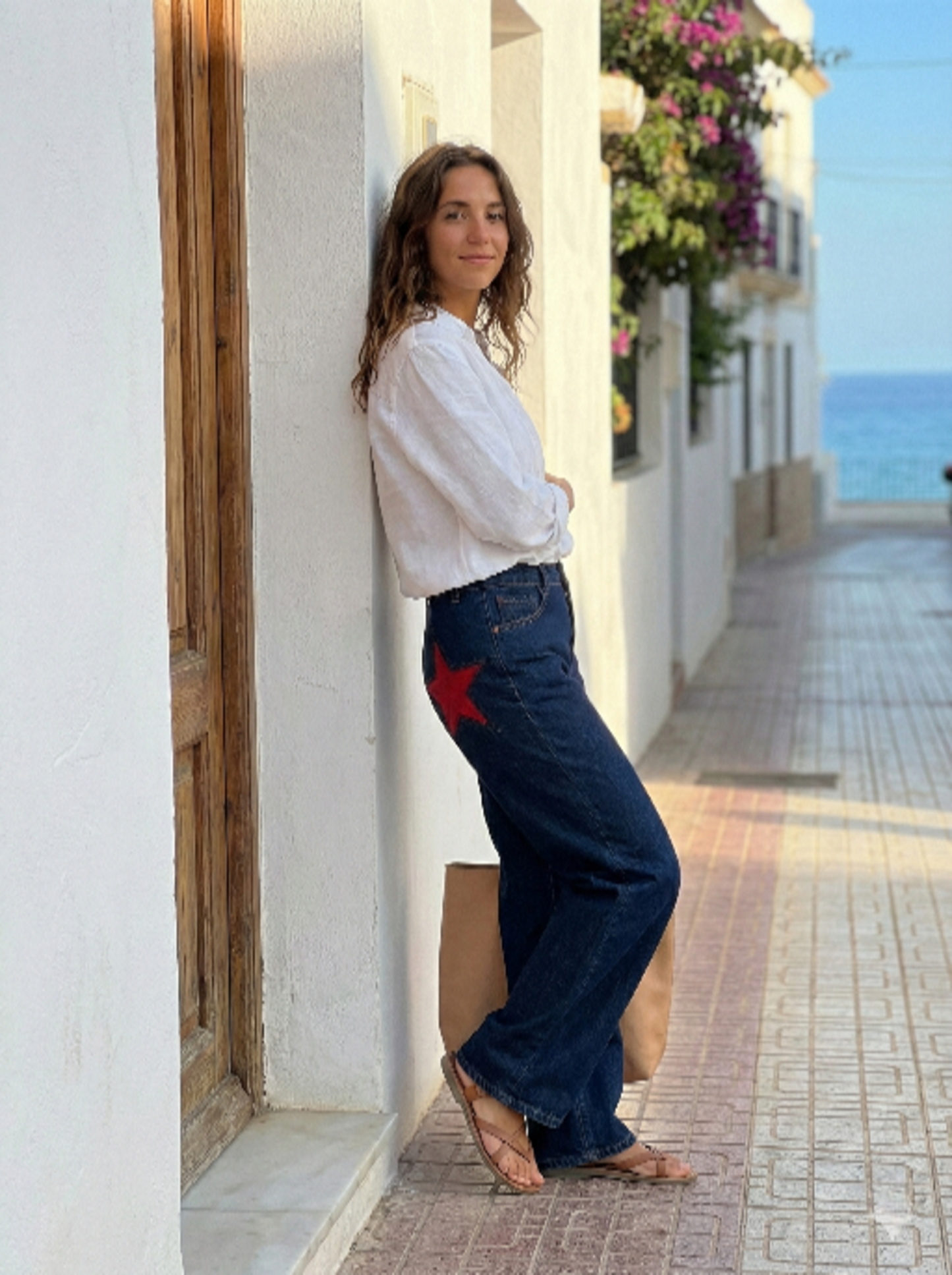 Pantalón campana Estrella