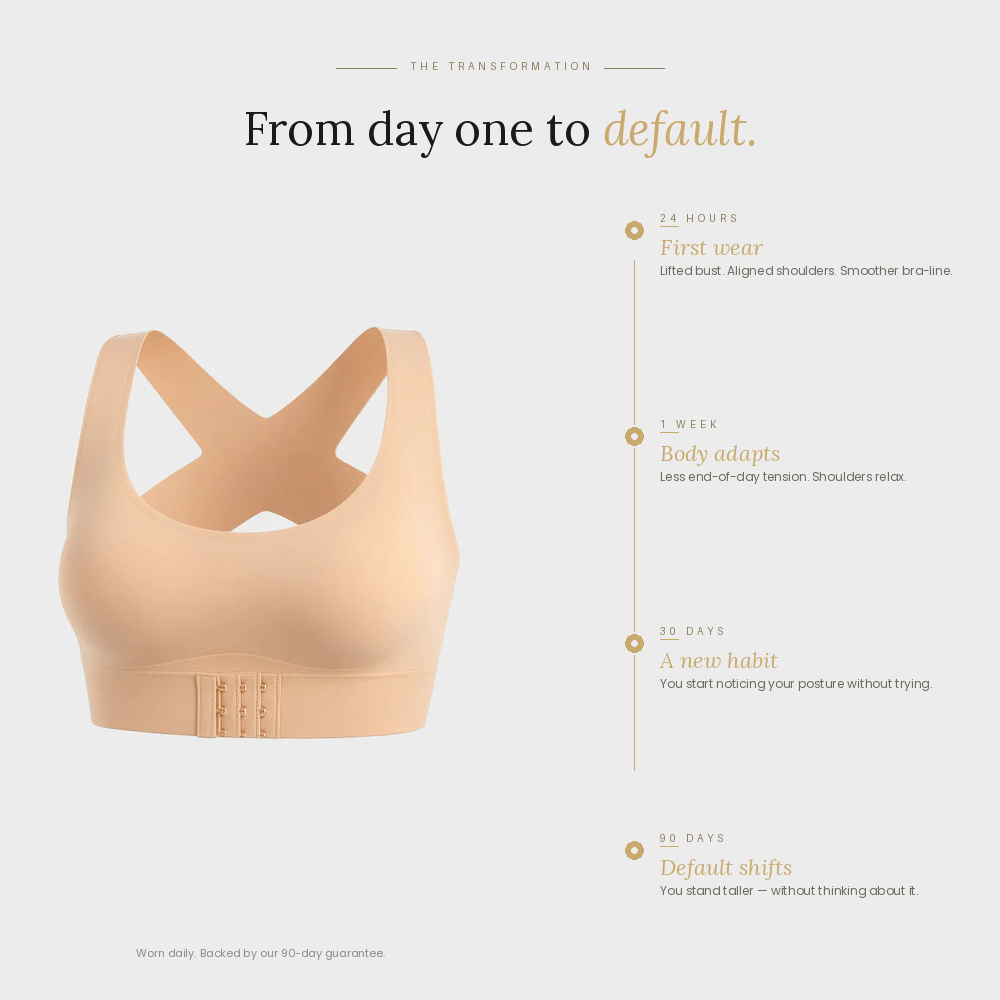 SculptPosture™  — Sujetador sin aros con cierre delantero