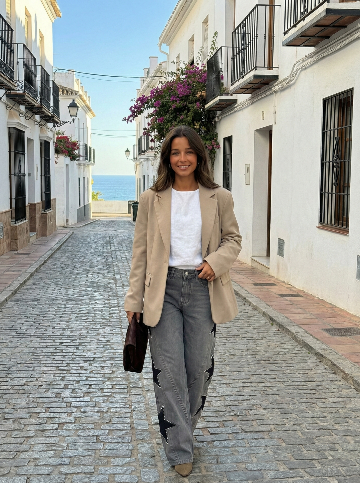 Pantalón Stella gris